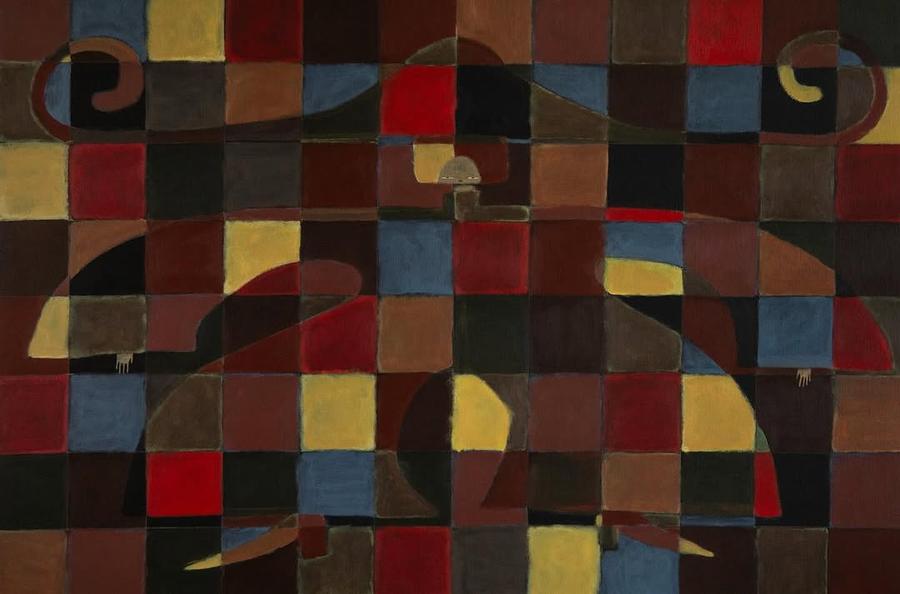 "Tiles 1" Original Painting — Lauryn Alvarez by Lauryn Alvarez