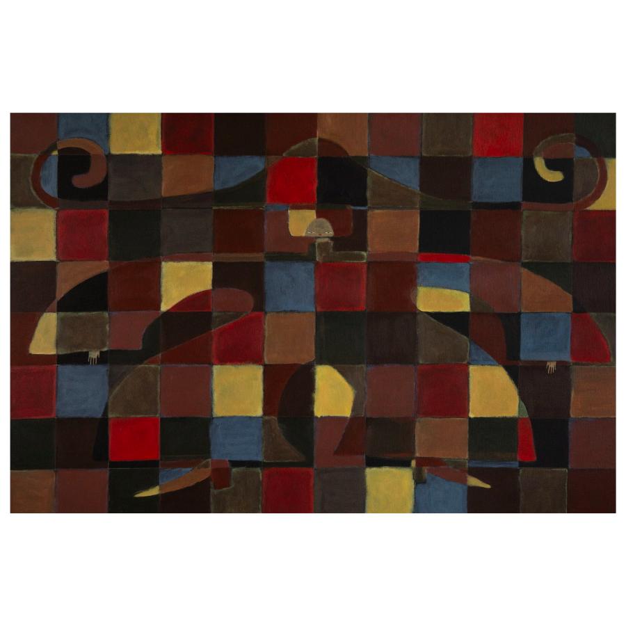 "Tiles 1" Original Painting — Lauryn Alvarez by Lauryn Alvarez