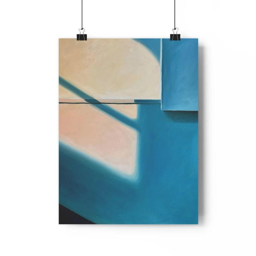 Stairwell to 4w by Mary Royall Wilgis