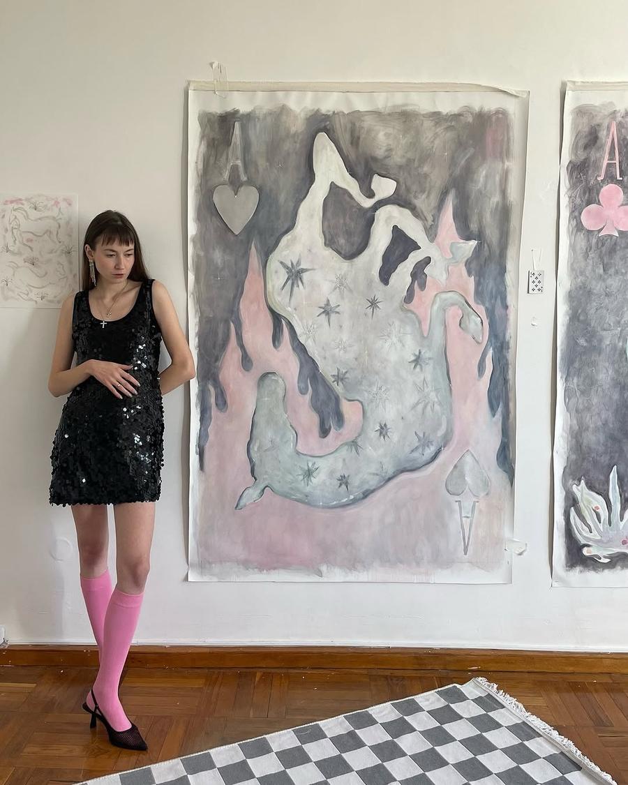 Pale horse by Dora Lybak