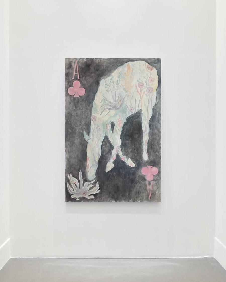 The black horse by Dora Lybak, 2024
