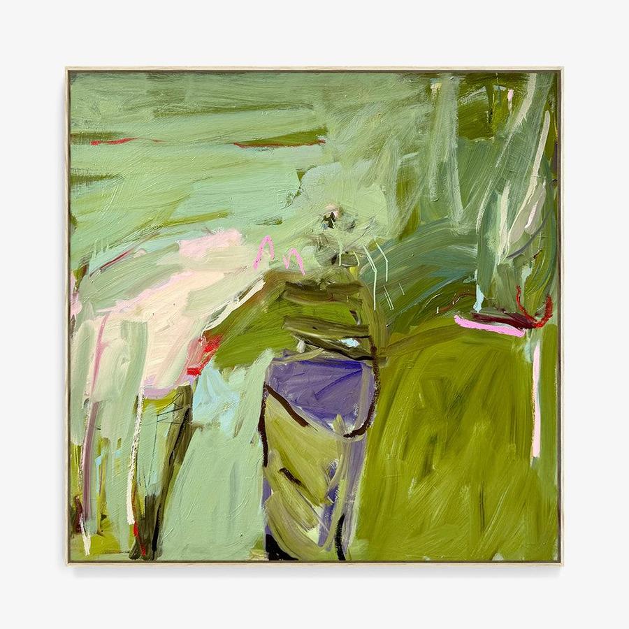 Peaceful Greens by Petra Schott, 2024