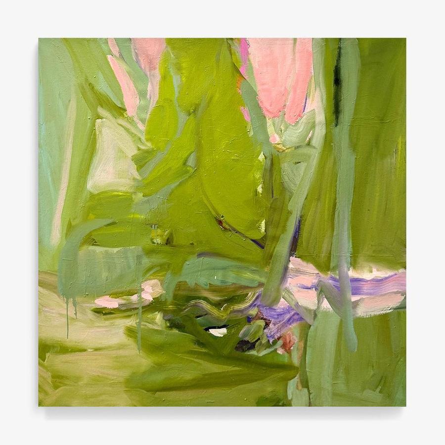 Peaceful Greens VI by Petra Schott