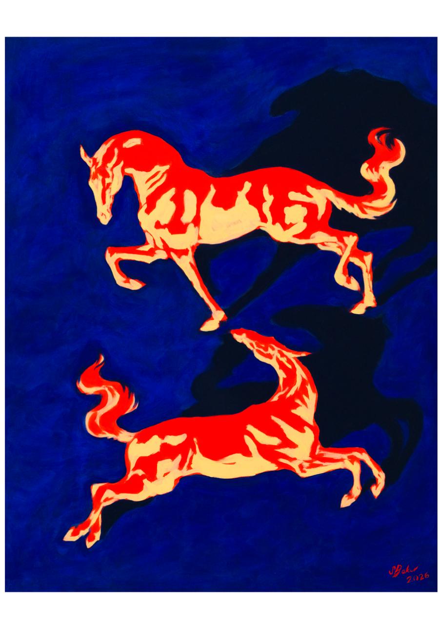 Fire Horses by Sylvie Baker