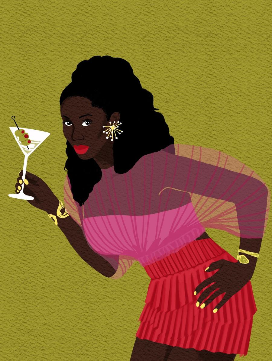 Dirty Martini by Uzo Njoku