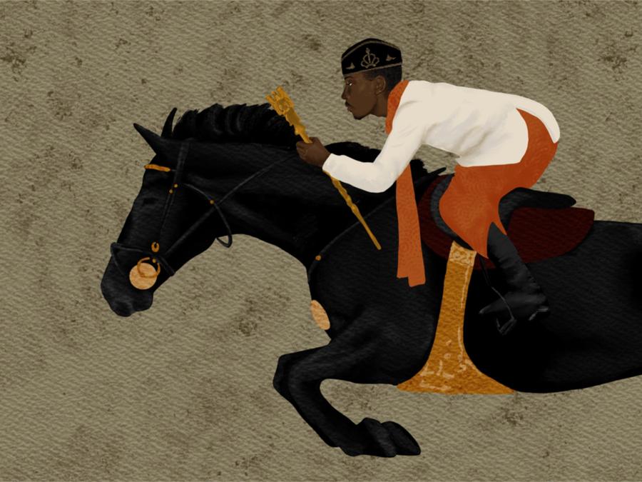 The Man on Horseback by Uzo Njoku