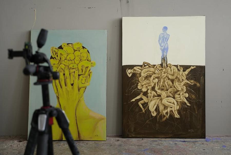 Portrait of the unseen + Arbore by Pon Arsher