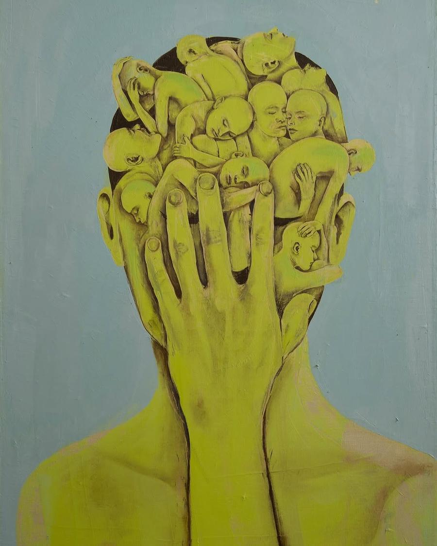 Portrait of the unseen by Pon Arsher