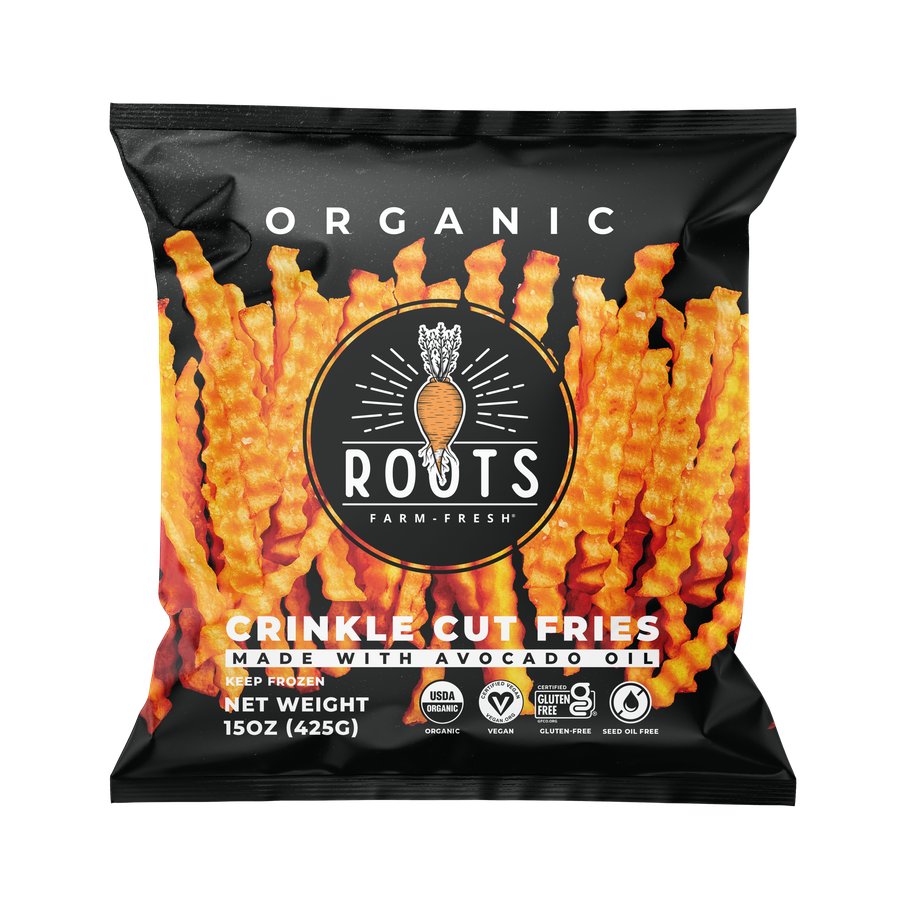 Seed Oil Free Crinkle Fries by Roots Farm Fresh, 2024