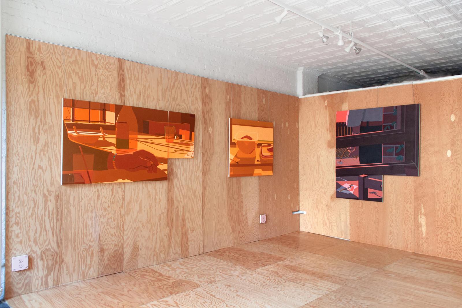 Upon a Golden Mountain — Exhibition scene by Adrian Kay Wong