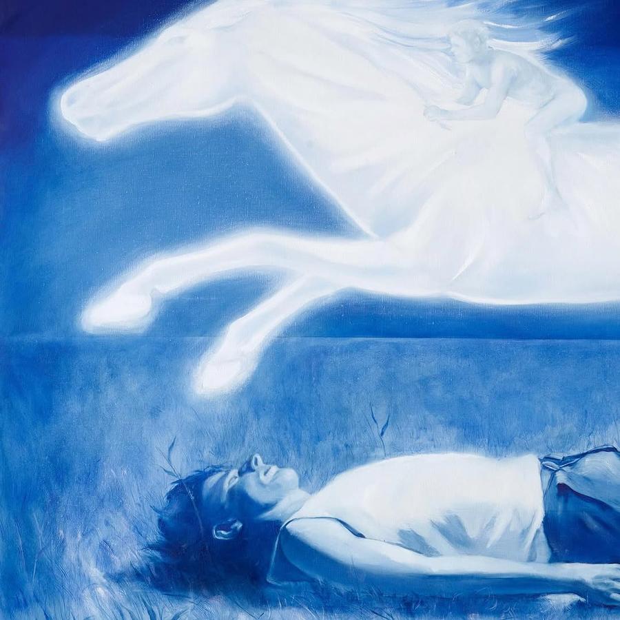 Limpia II (after William Blake) by Caleb Hahne Quintana, 2024