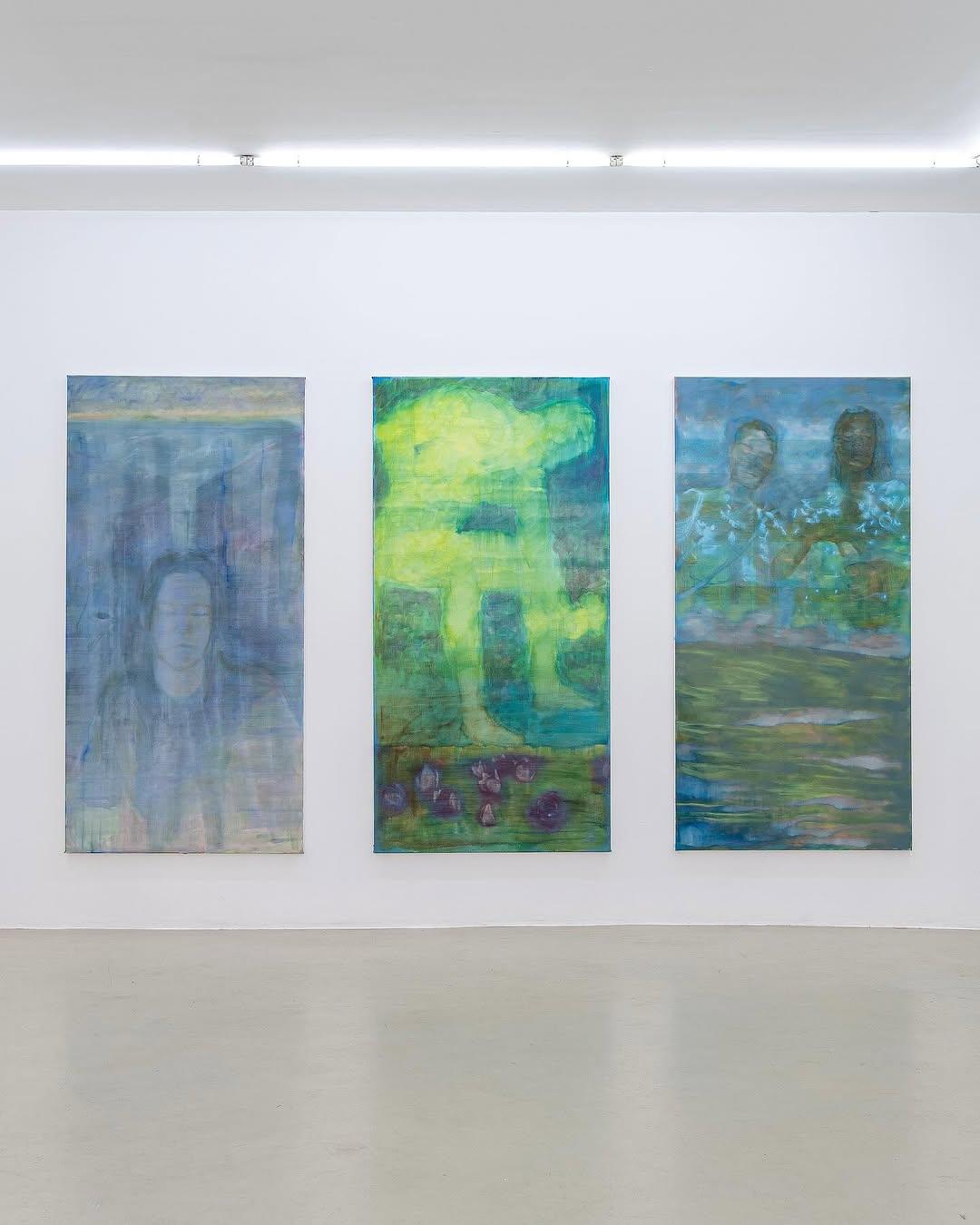 La Rivière — Exhibition scene by Simon Martin