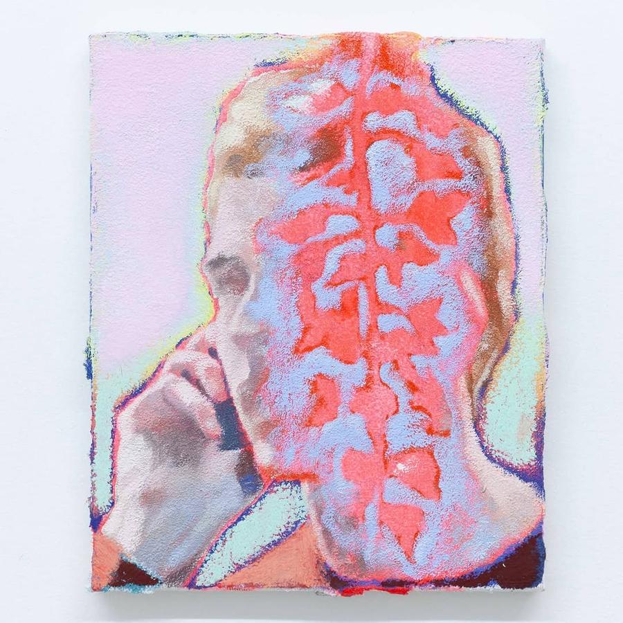 Ta voix dans les glycines III by Simon Martin